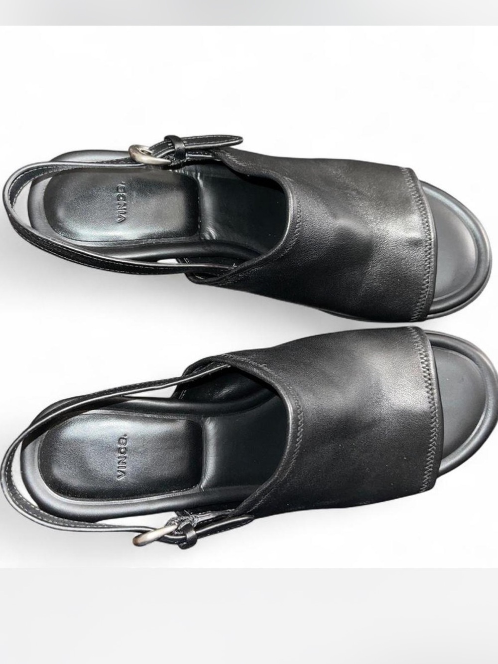 Vince leather slingbacks - Picture 2 of 5